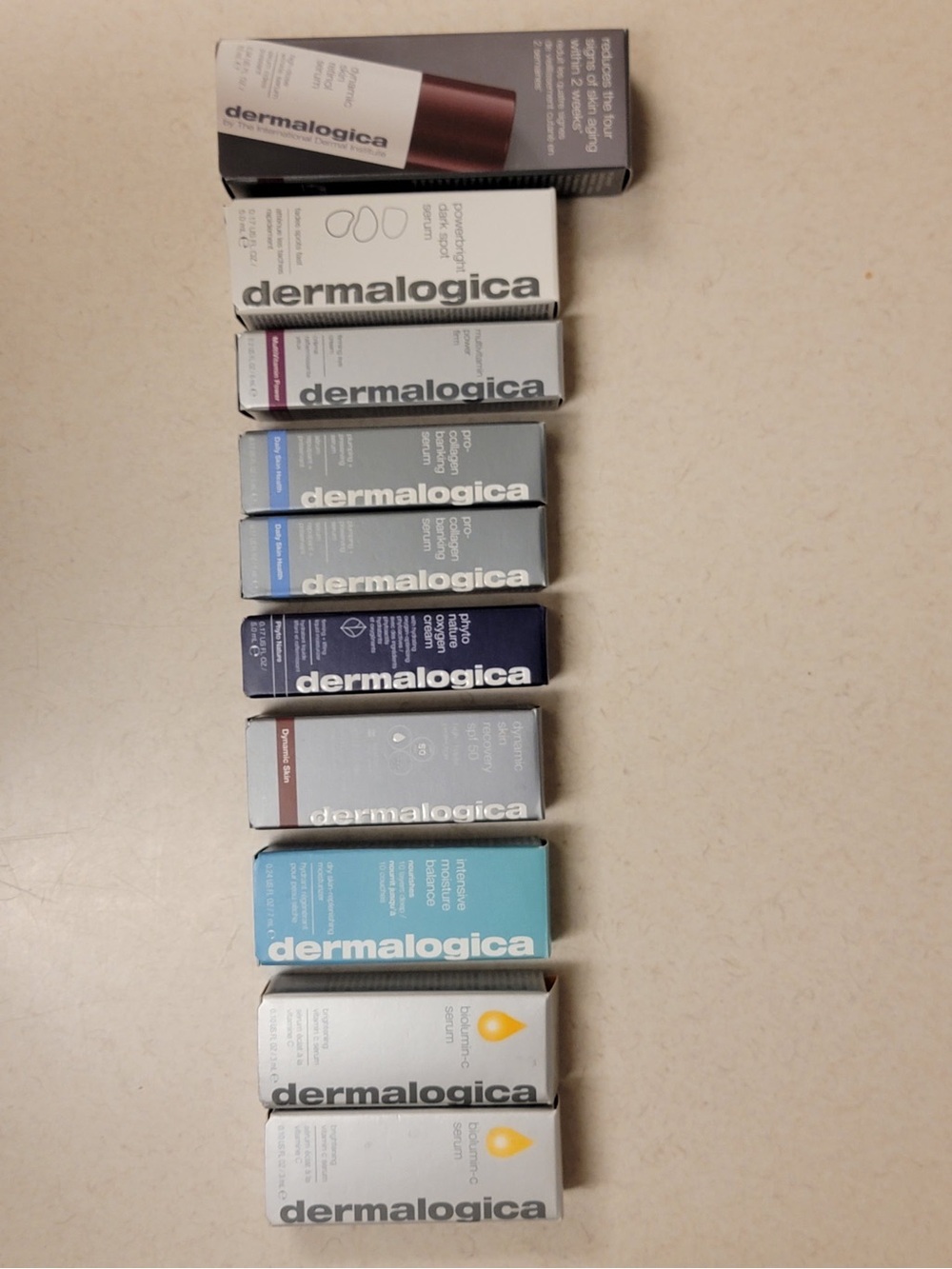 Dermalogica Samples - Set of 10 - Serums and Moisturizers